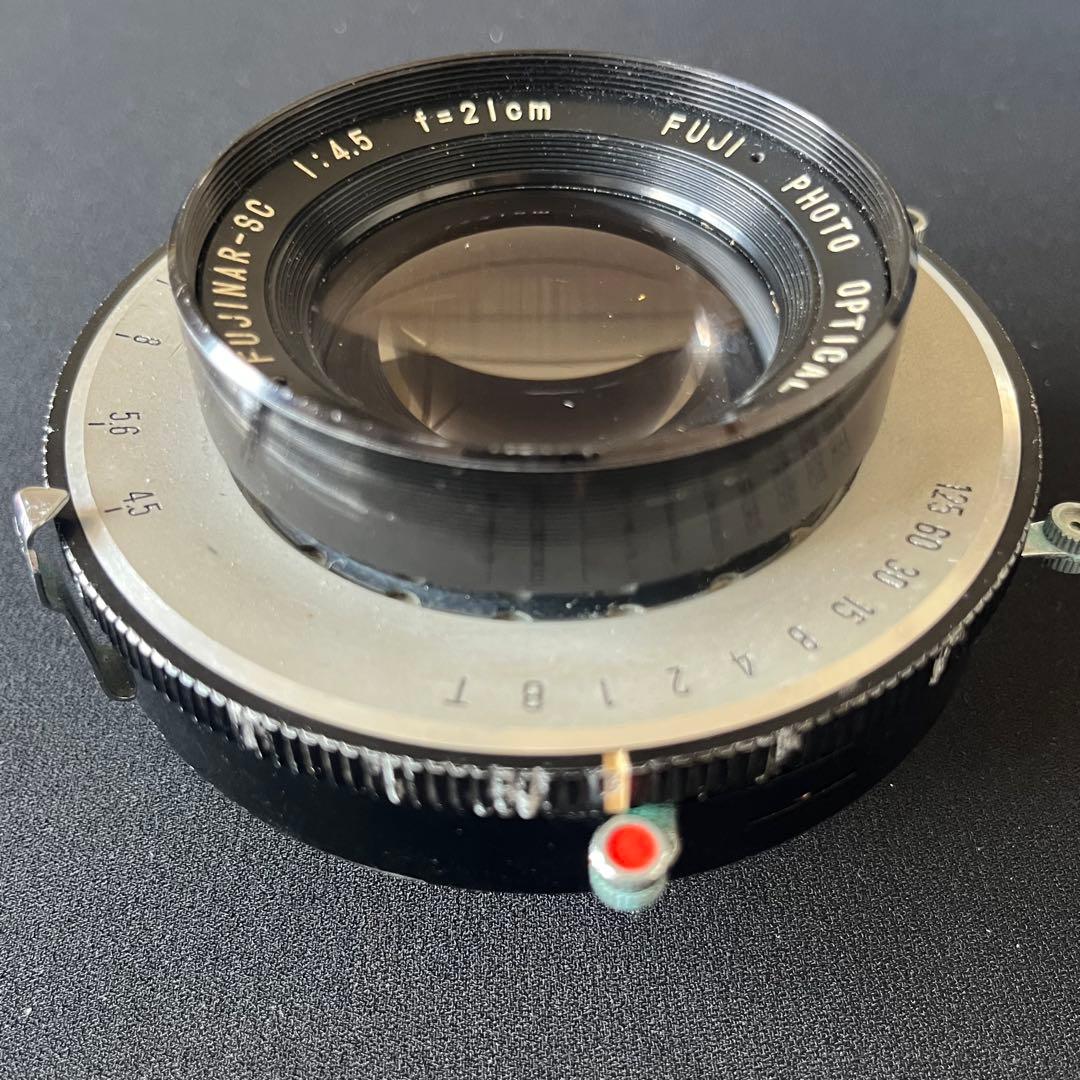フィルムカメラ FUJI Fujinar-SC 21cm f/4.5 Copal No. 3