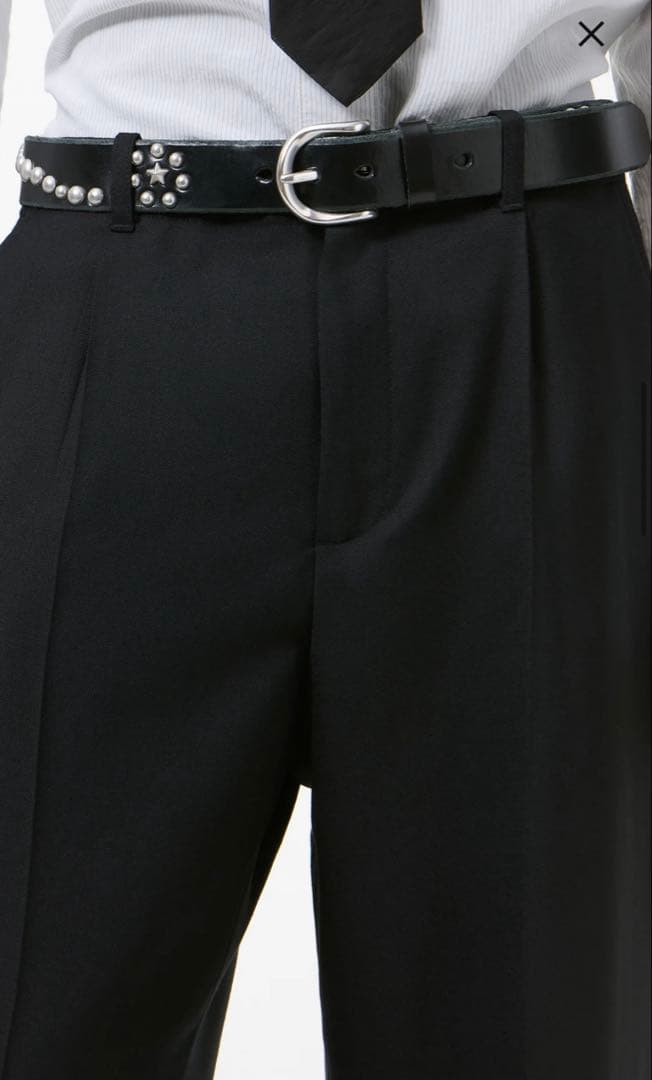 パンツ ourlegacy borrowed chino blackpanamawool