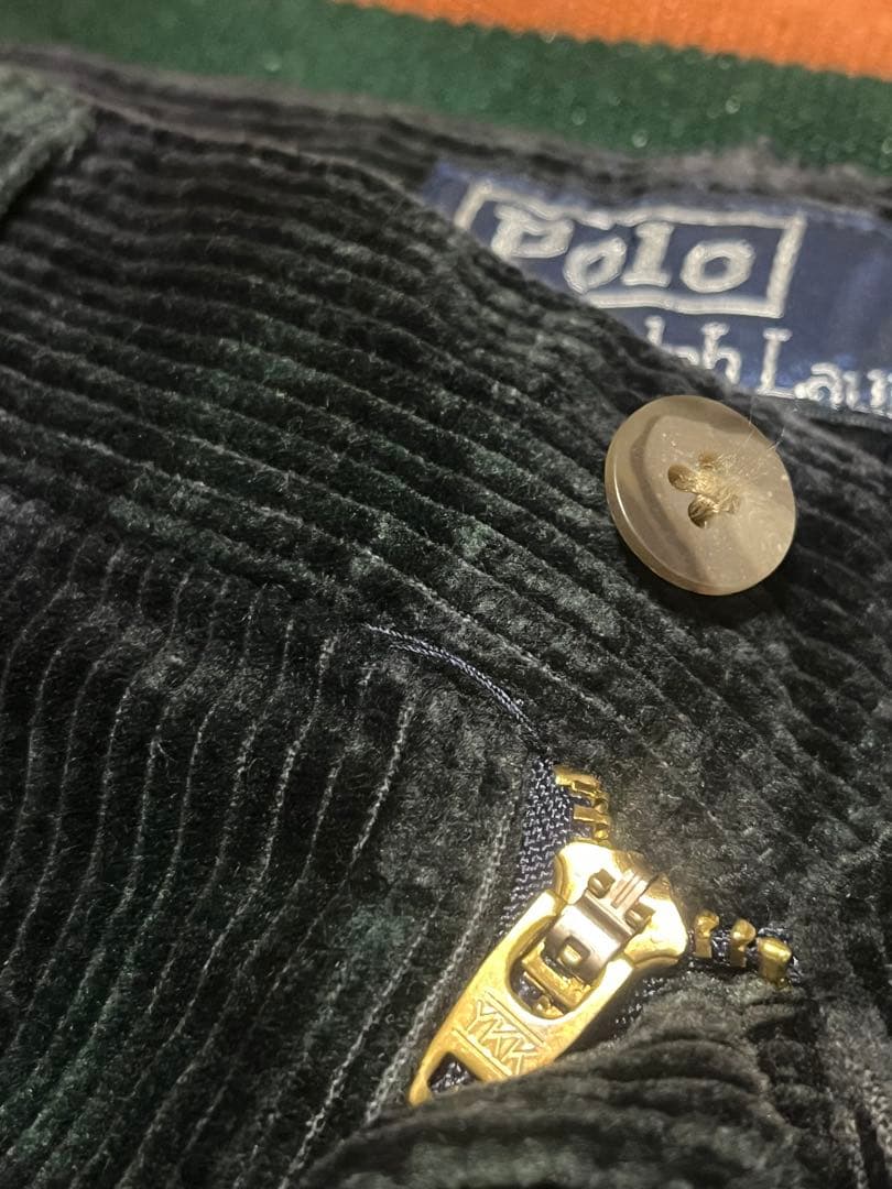 90s Ralph Lauren コーデュロイパンツ \"BLACK WATCH\"