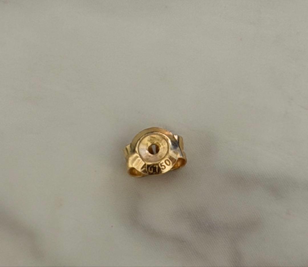 AHKAH パピヨン ピアス ダイヤ k18 蝶々 バタフライ