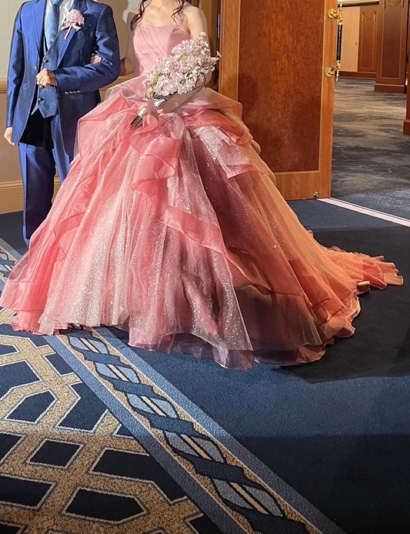 桜ふわり 高級造花 ウェディングブーケ・ブートニア