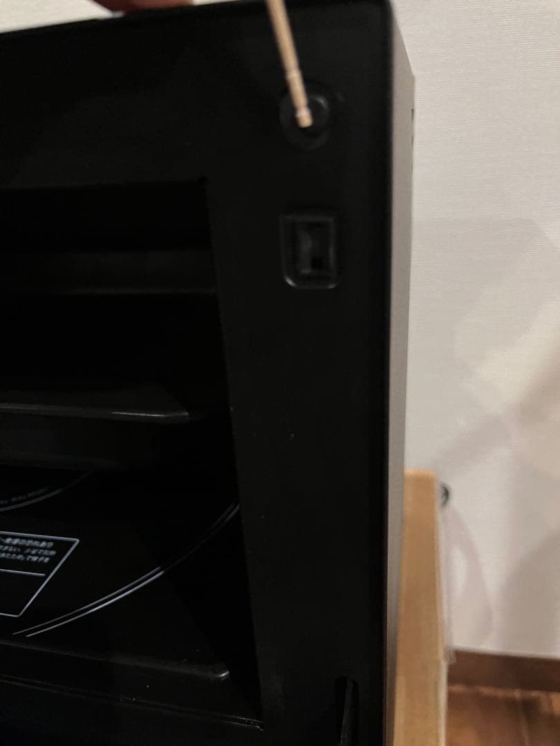 【ジャンク品】BALMUDA オーブンレンジ ブラック