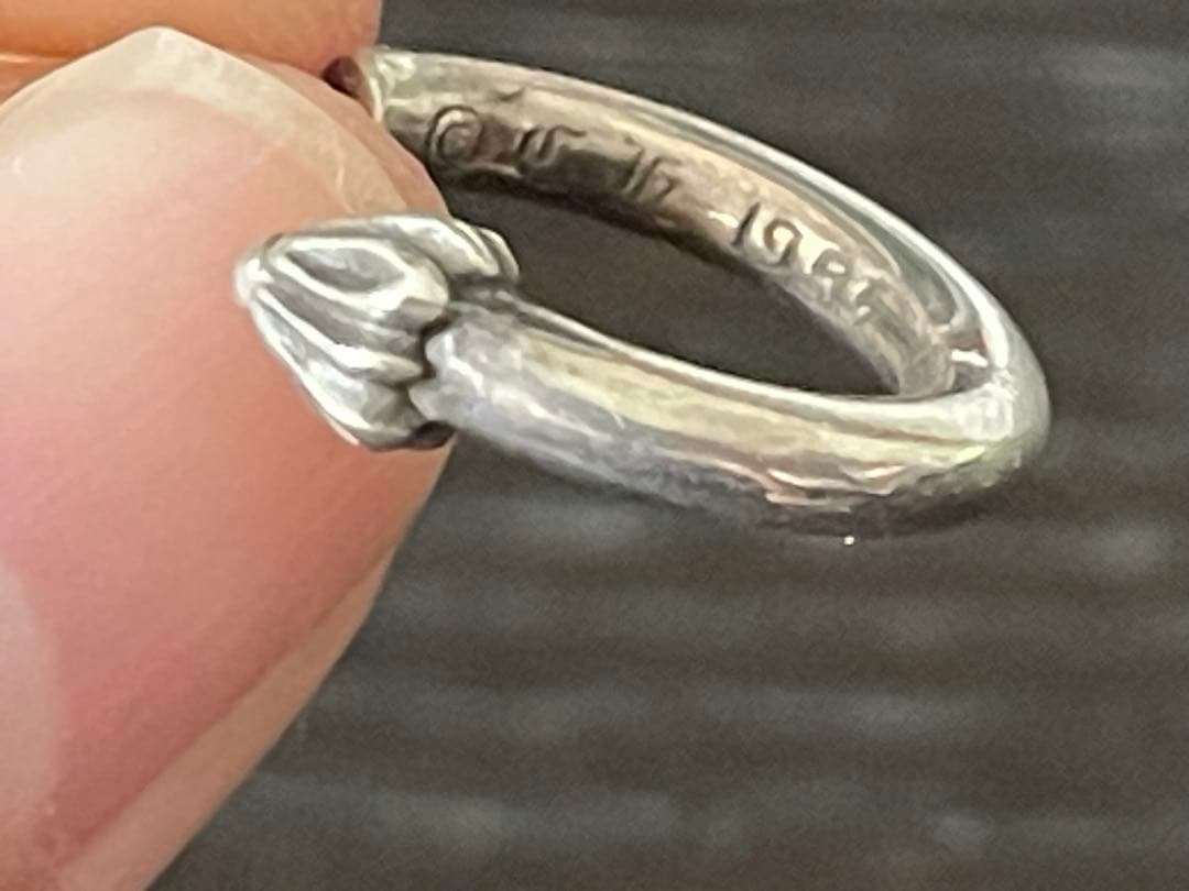 CHROME HEARTS クロムハーツ 原本無 プレーンフープ