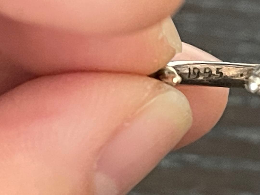 CHROME HEARTS クロムハーツ 原本無 プレーンフープ