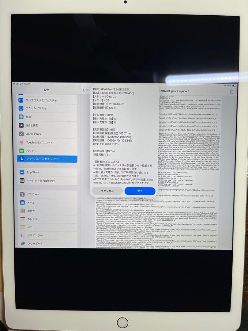 Apple iPad Pro 12.9インチ 第二世代　美品