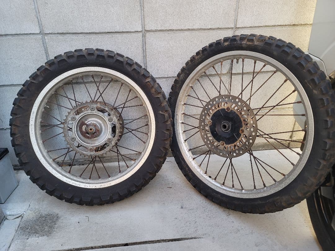 CRM250 MD24 前後ホイールセット