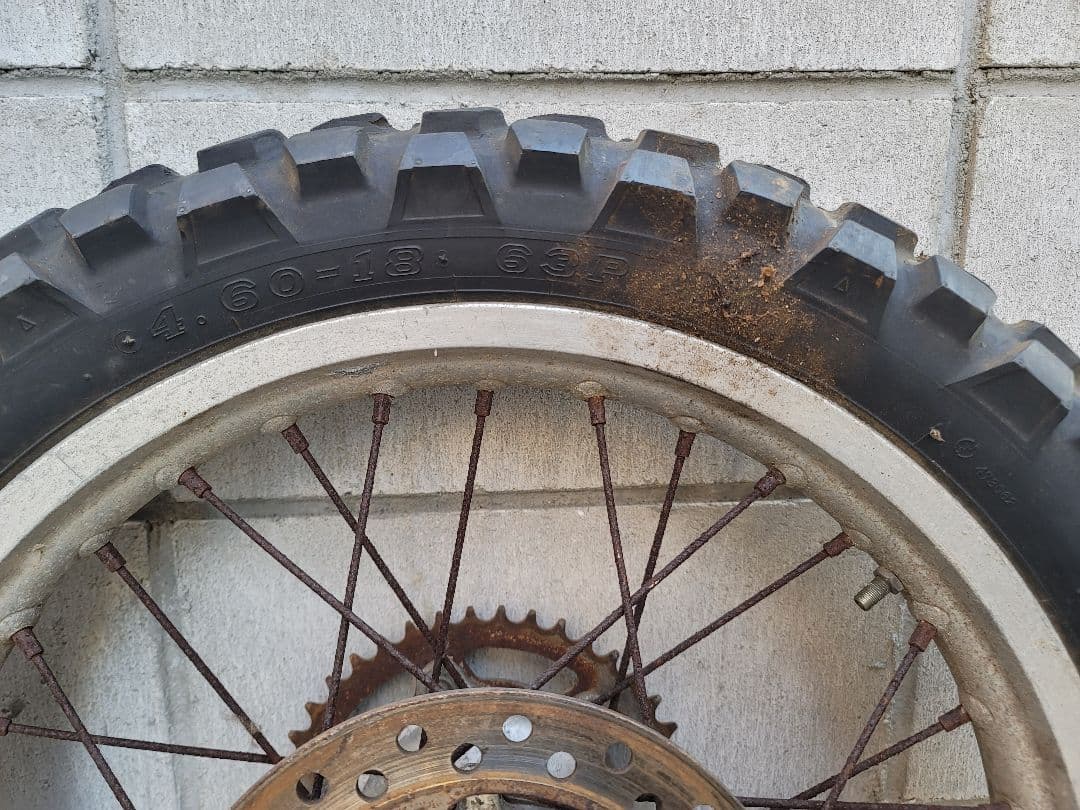 CRM250 MD24 前後ホイールセット