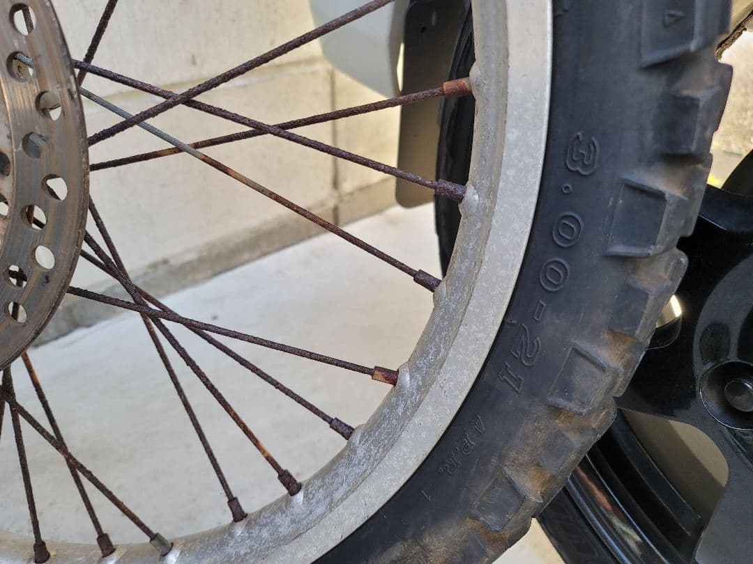 CRM250 MD24 前後ホイールセット