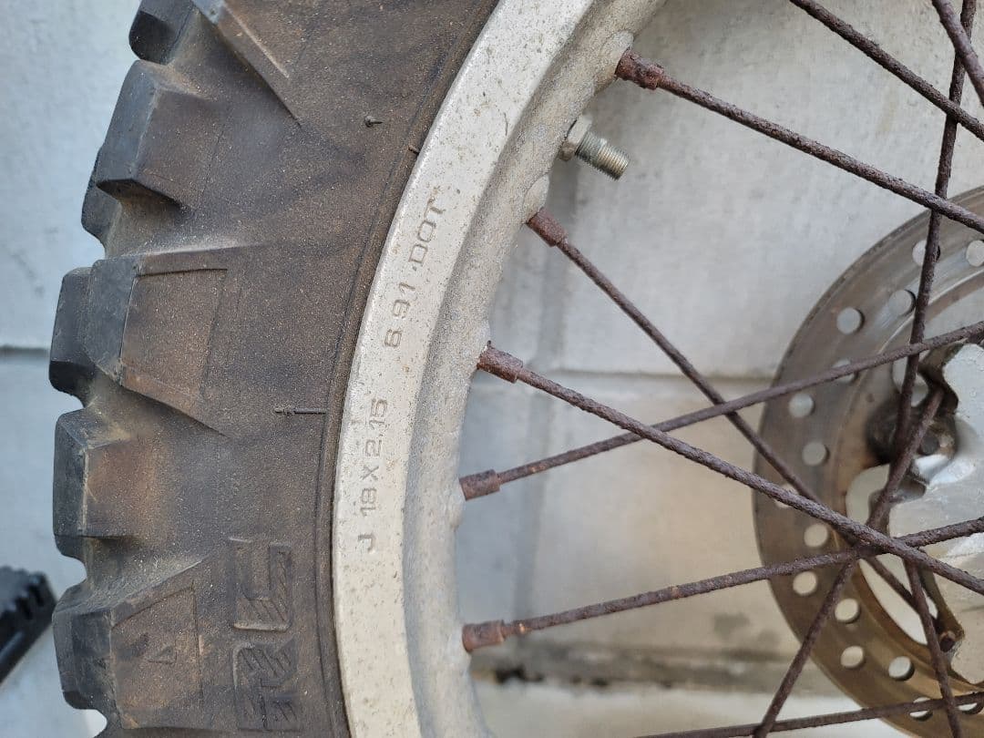 CRM250 MD24 前後ホイールセット