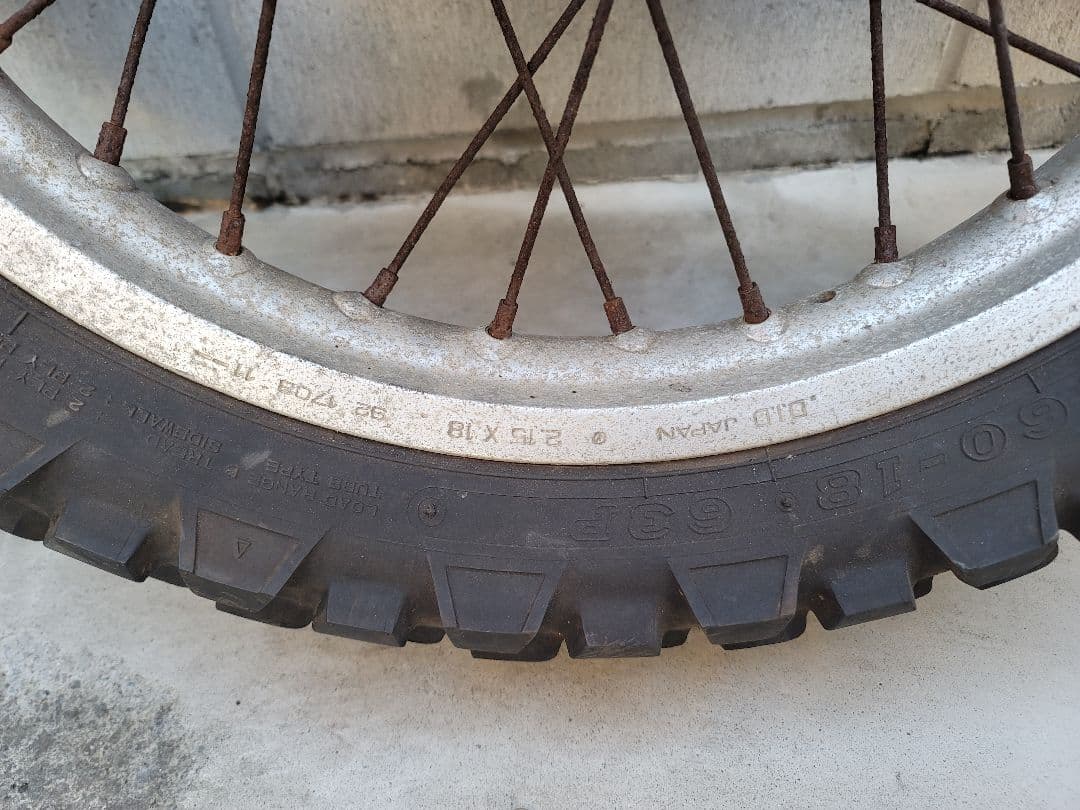 CRM250 MD24 前後ホイールセット