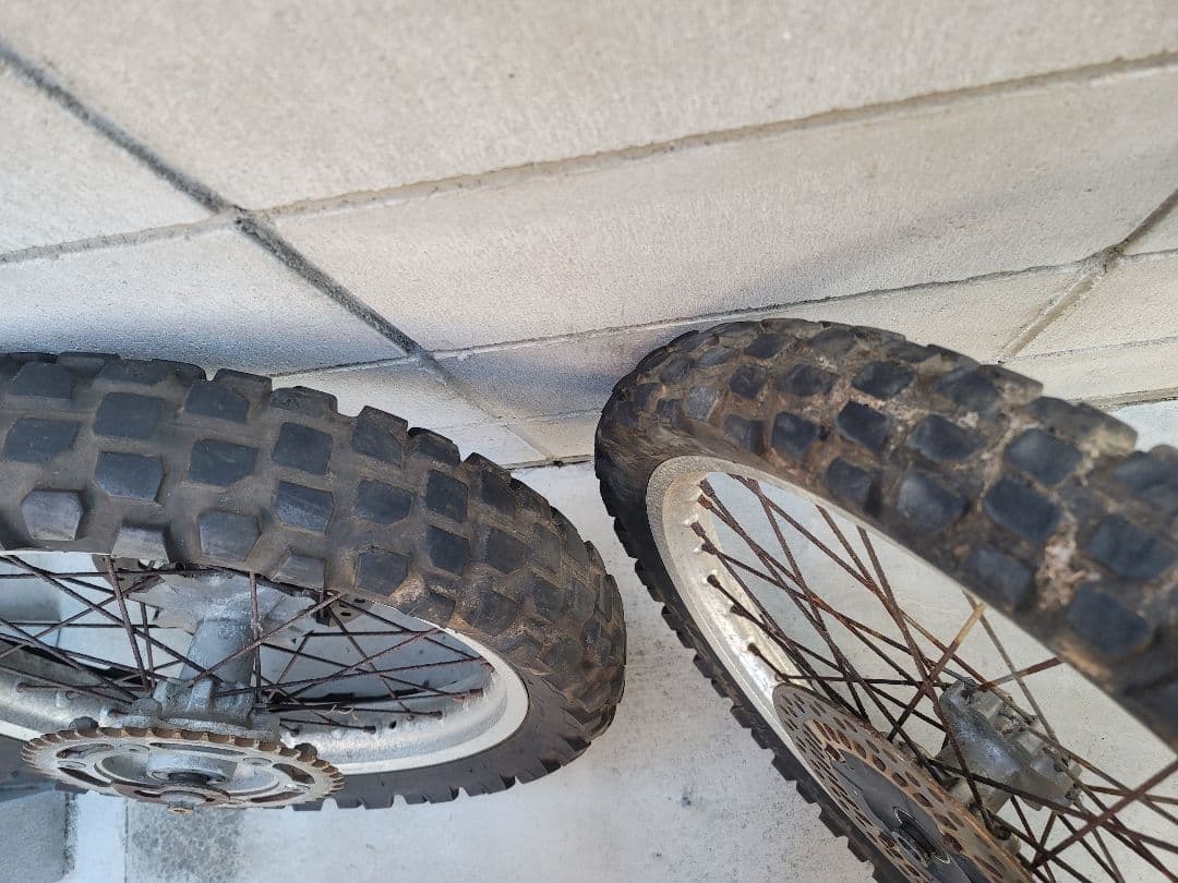 CRM250 MD24 前後ホイールセット