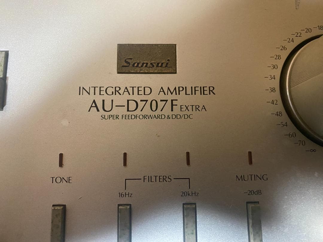 【coachmantn】SANSUI AU-D707F Extra アンプ