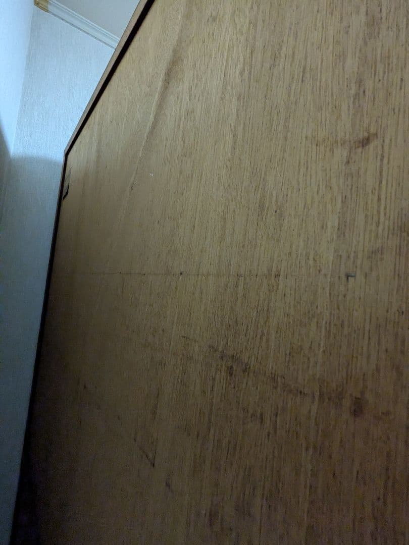 1/末まで限定お値下げ★☆アンティーク　天然無垢本棚　昭和レトロ　上下分割可能