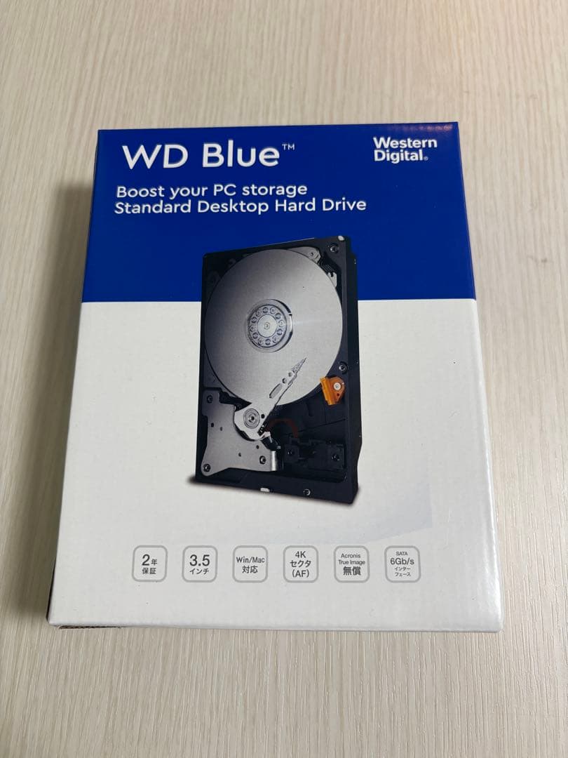 【新品未開封】Western Digital WD80EAAZ 8TB HDD