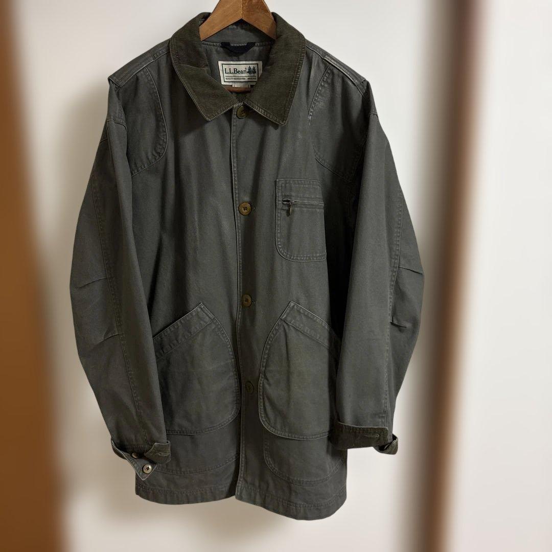 L.L.Bean ハンティングジャケット　カバーオール　フィールドコート　L