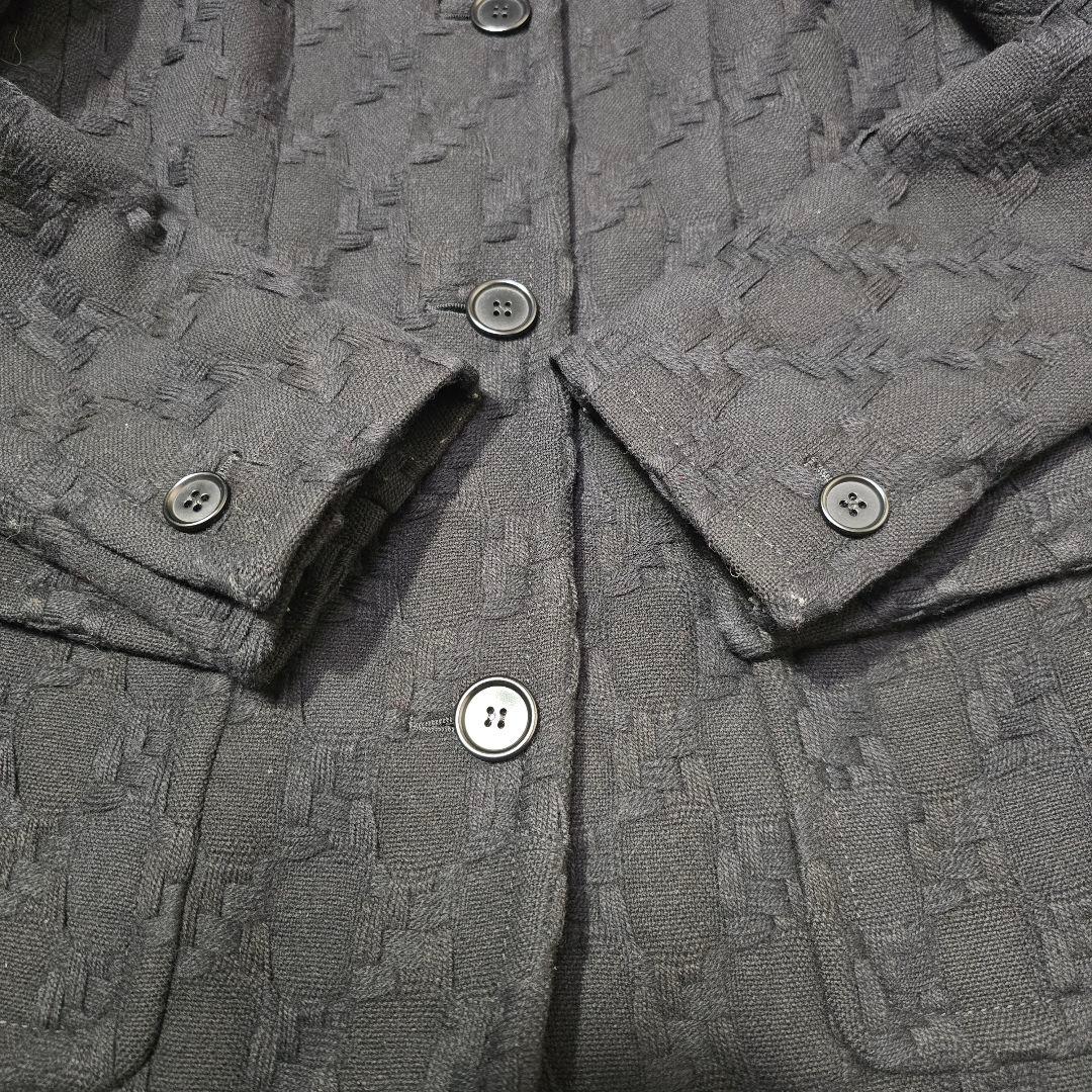 miu miu ミュウミュウ ジャガード織り ウールコート 42