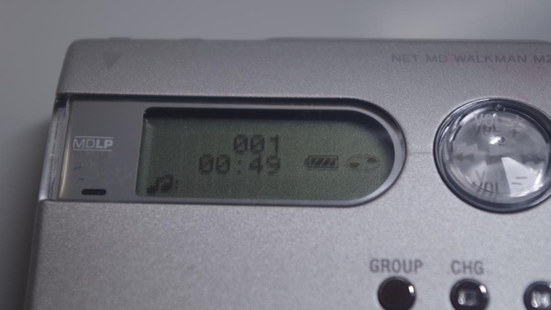 A3662 SONY MDウォークマン MZ-N910