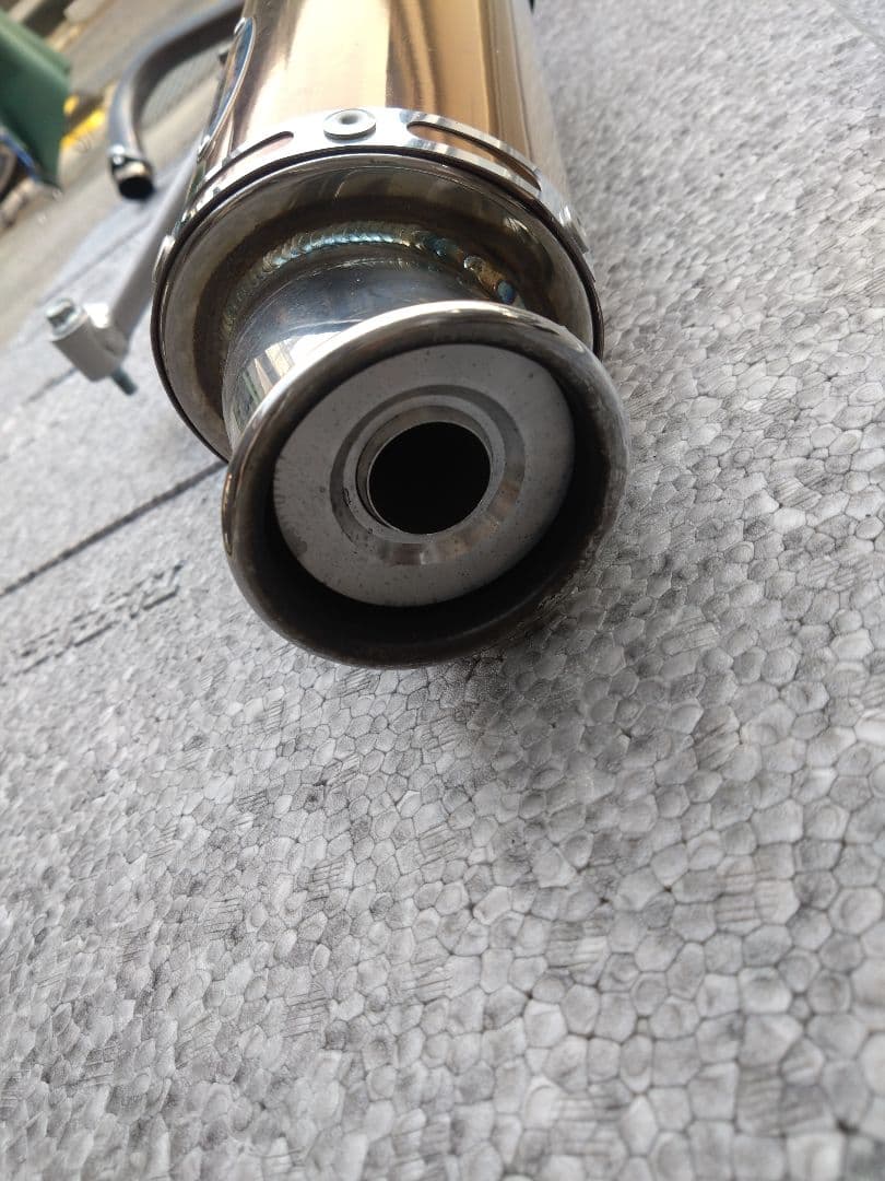 リアライズ　エイプ　100 マフラー　ステンレス　中古