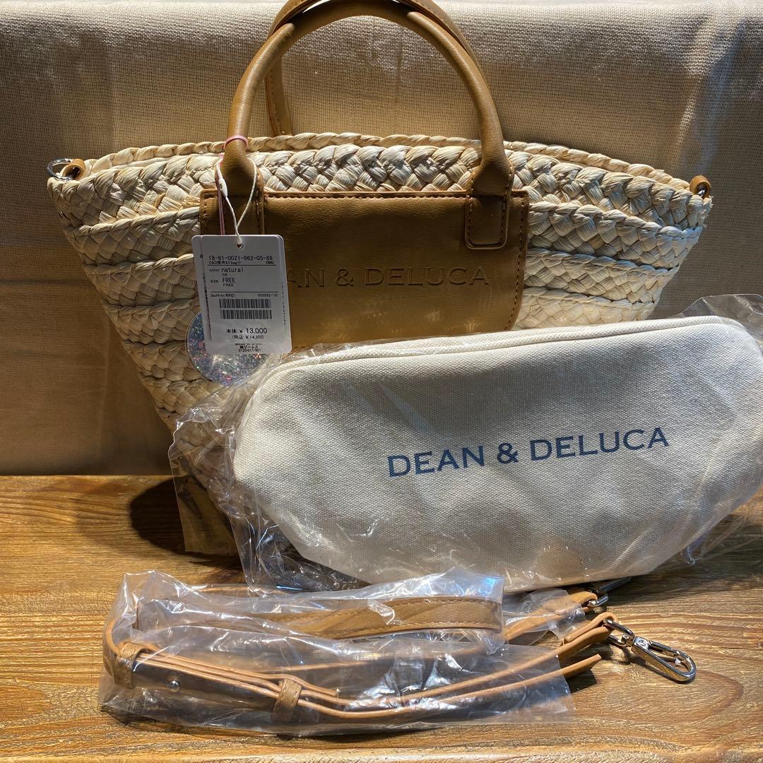 DEAN&DELUCA×BEAMS COUTURE 保冷かごバッグ小
