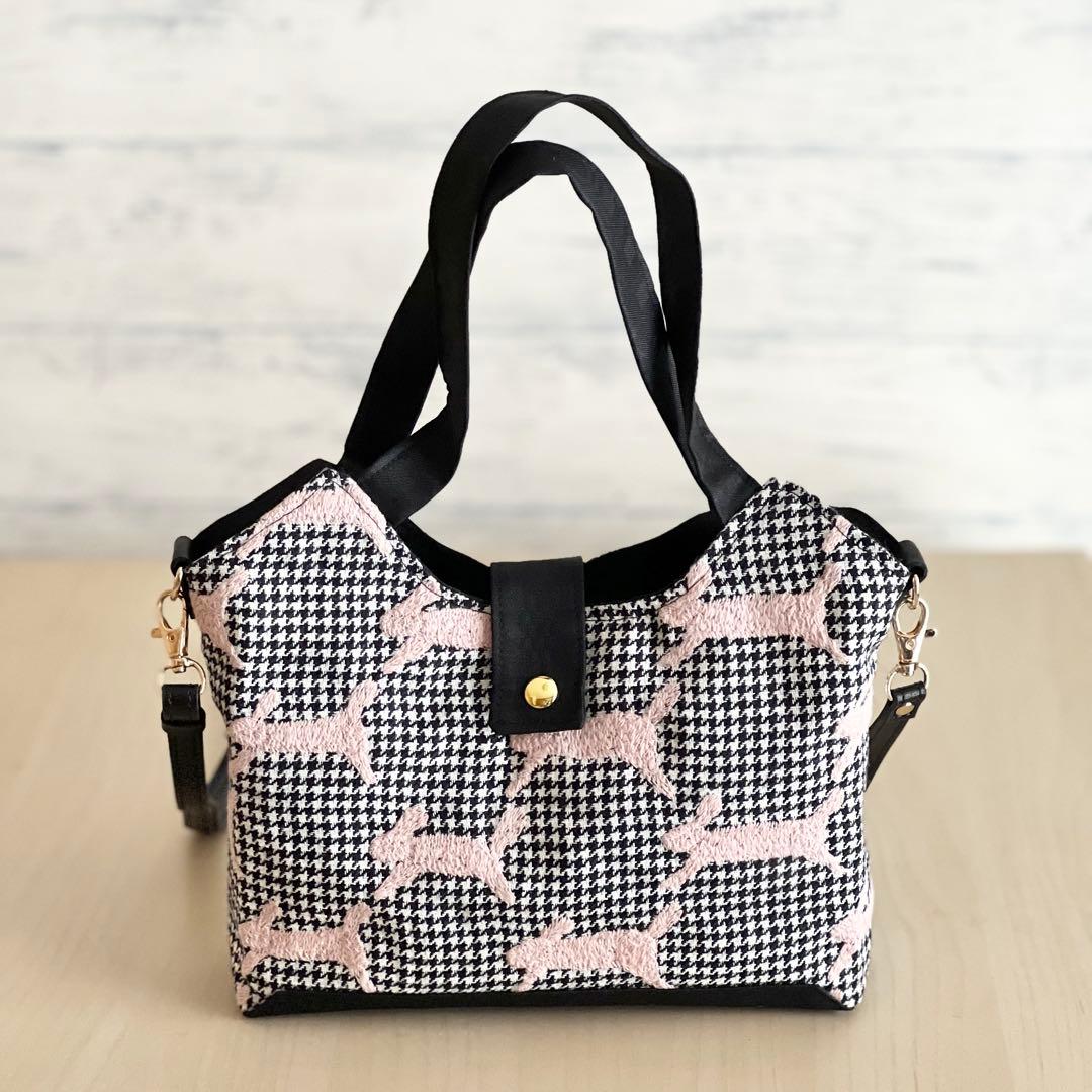 ミナペルホネン runrunrun 持ち手付きショルダーバッグMB509-091