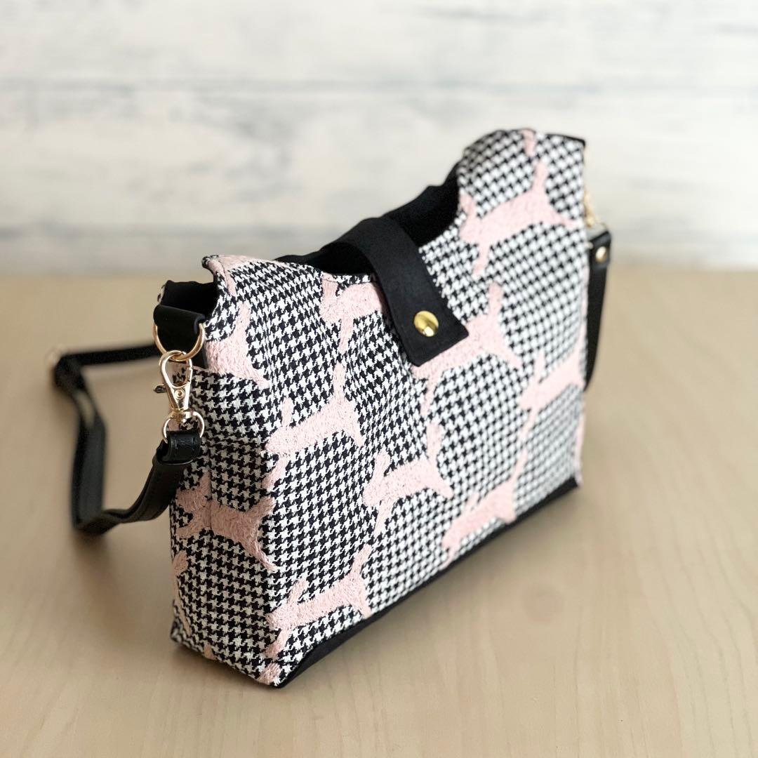 ミナペルホネン runrunrun 持ち手付きショルダーバッグMB509-091