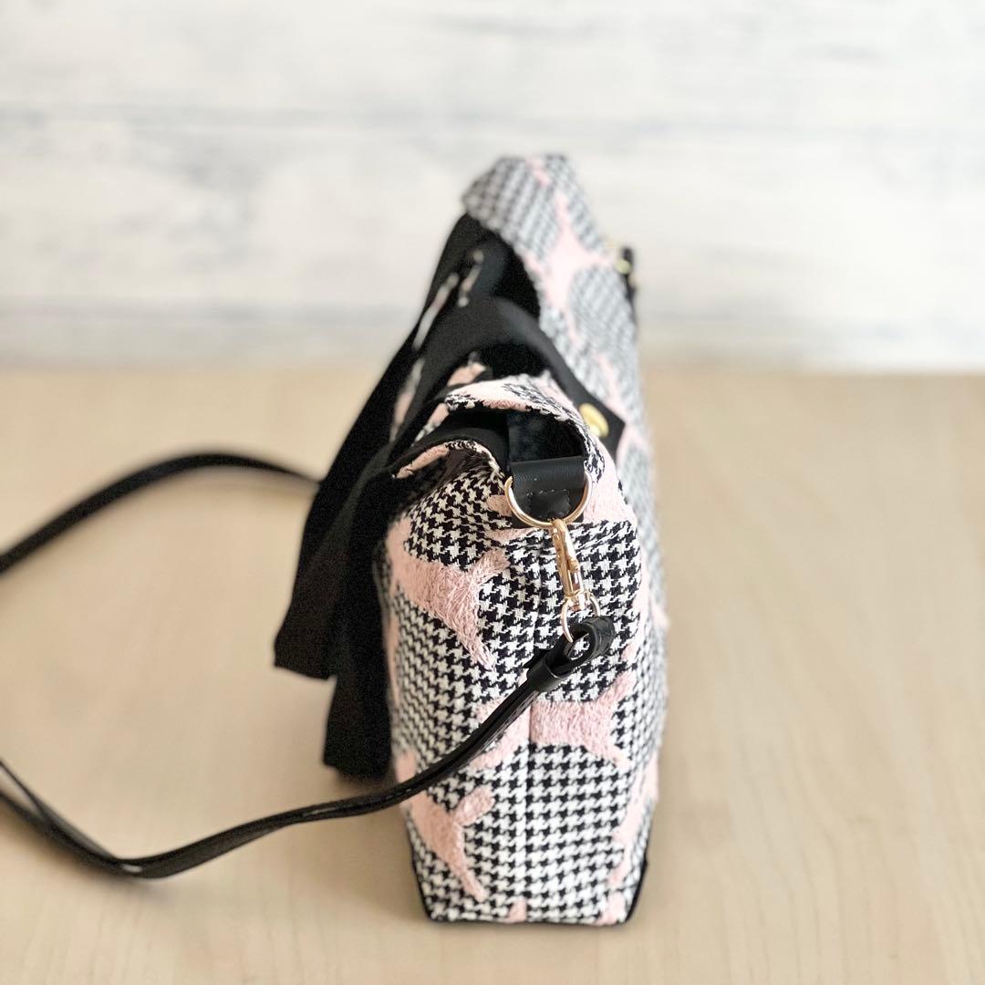 ミナペルホネン runrunrun 持ち手付きショルダーバッグMB509-091