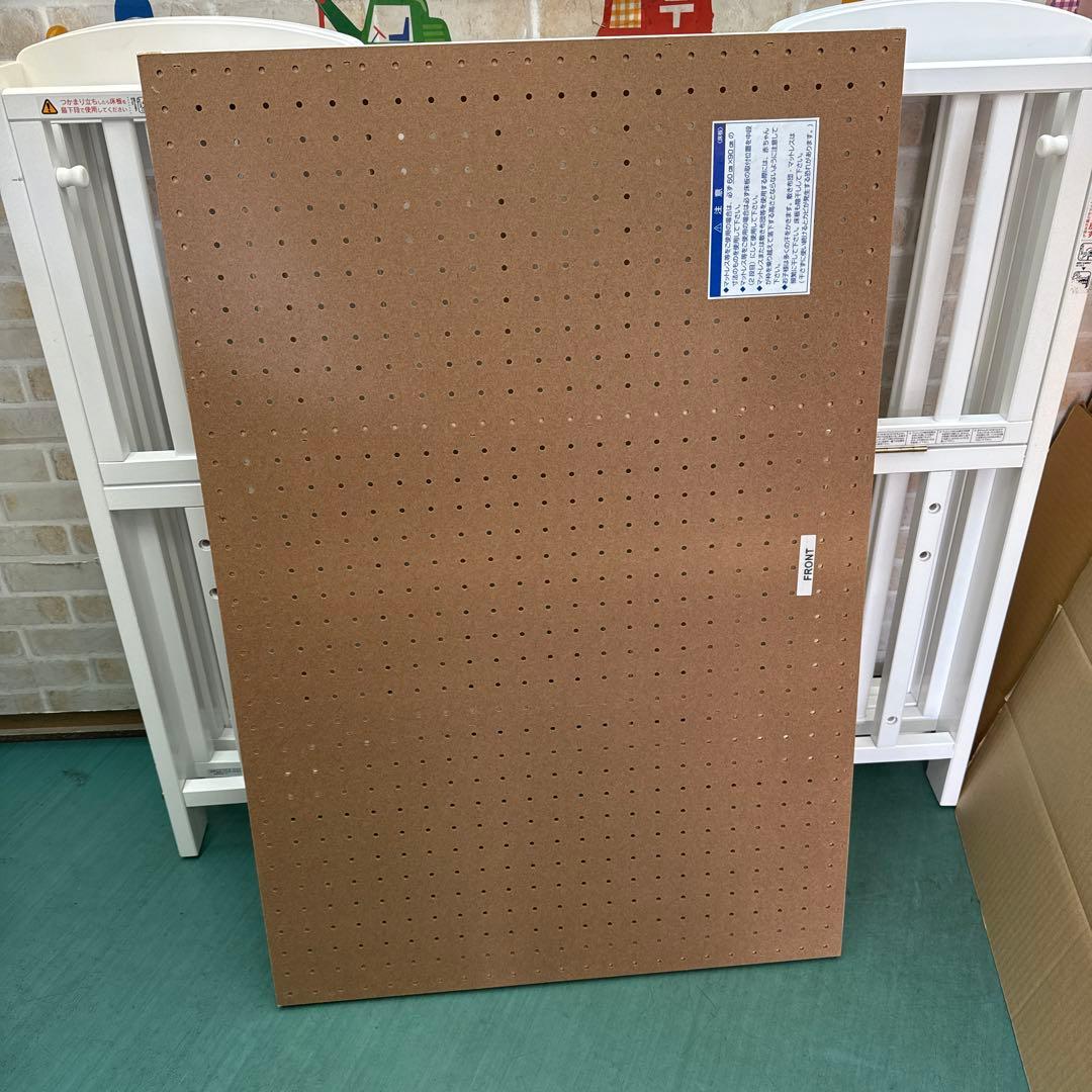 カトージ　折りたたみ　ベビーベッド　ホワイト　ミニサイズ