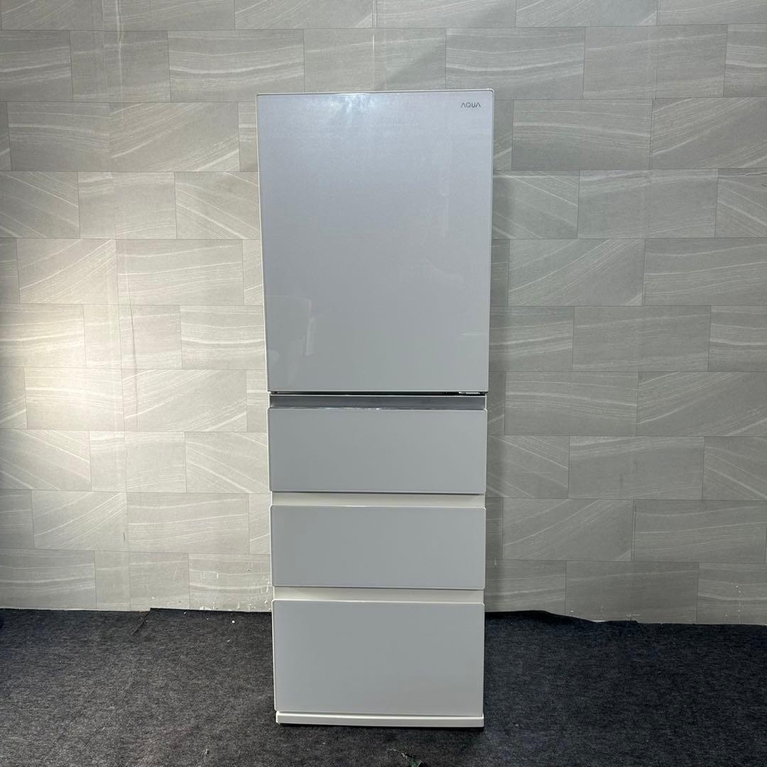 AQUA 大容量 冷蔵庫 368L 4ドア 右開き 2021年 d4046