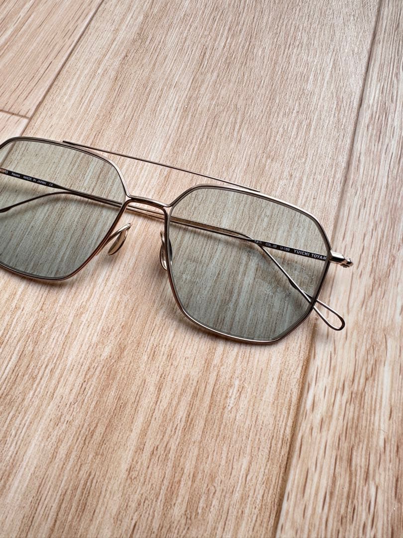 T*n様 美品 YUICHI TOYAMA U-169-02 サングラス
