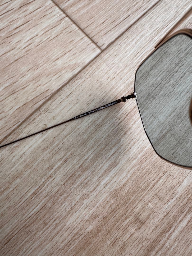 T*n様 美品 YUICHI TOYAMA U-169-02 サングラス