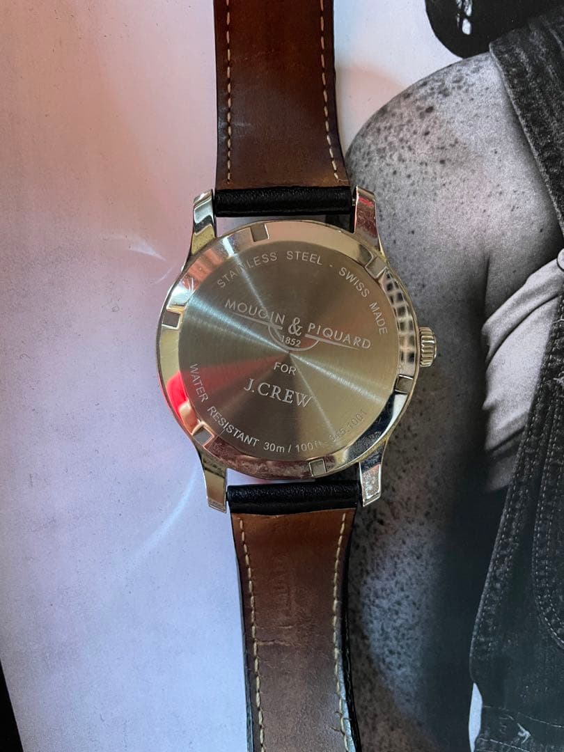 j.crew×mougin&piquardの腕時計