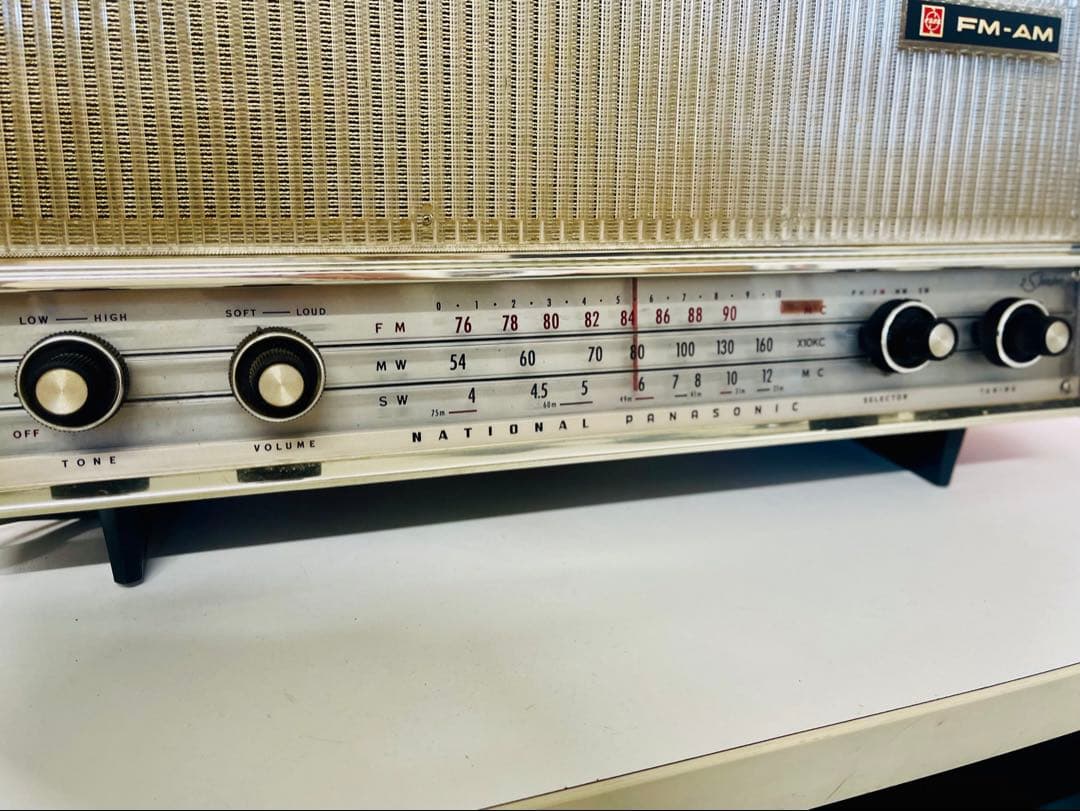 ※希少品※ ナショナル・パナソニック製 真空管ラジオ