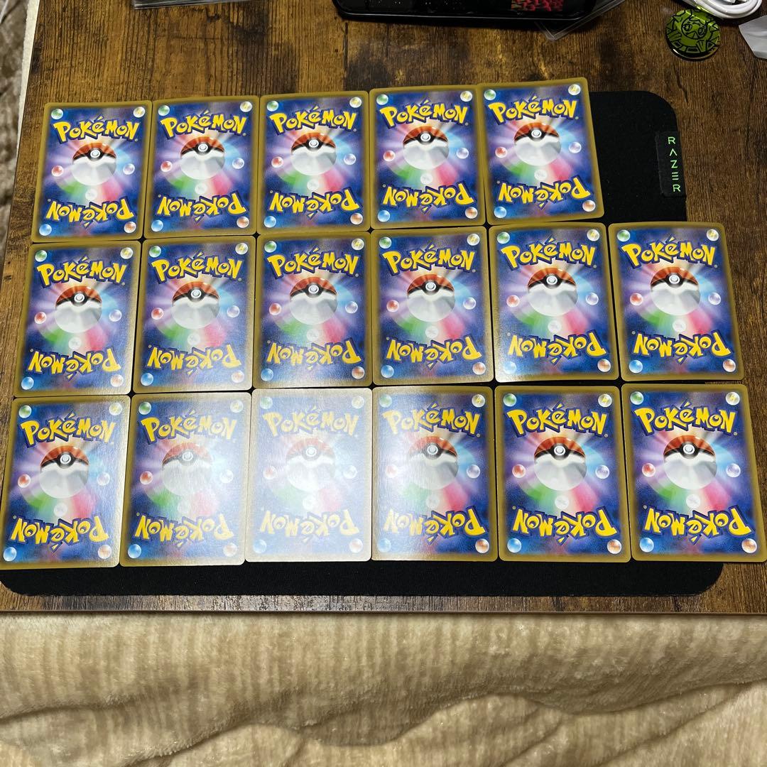 ポケモンカード　25th スクエアミラー　コンプリートセット　17枚