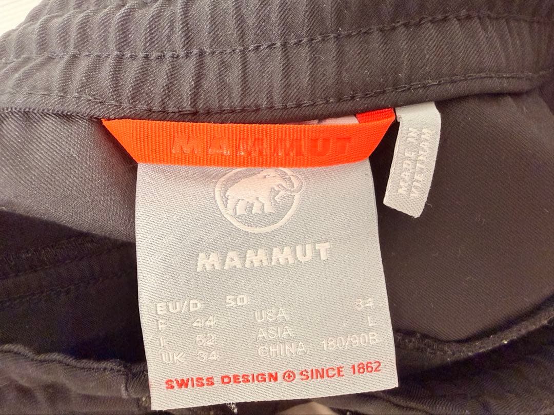 MAMMUT Massone Pants Men ブラック