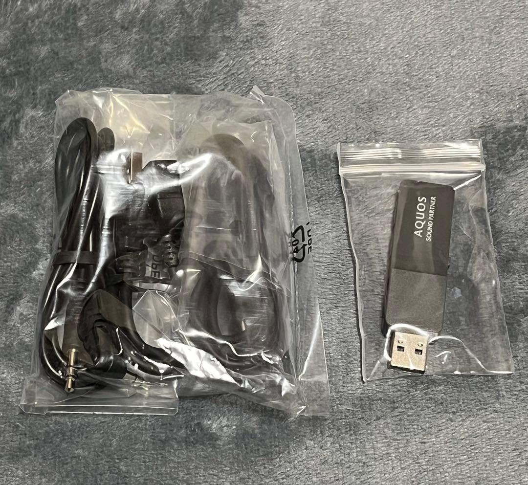 シャープ　AN-SS3-BDM クリアボイス機能付き ネックスピーカー ブラック