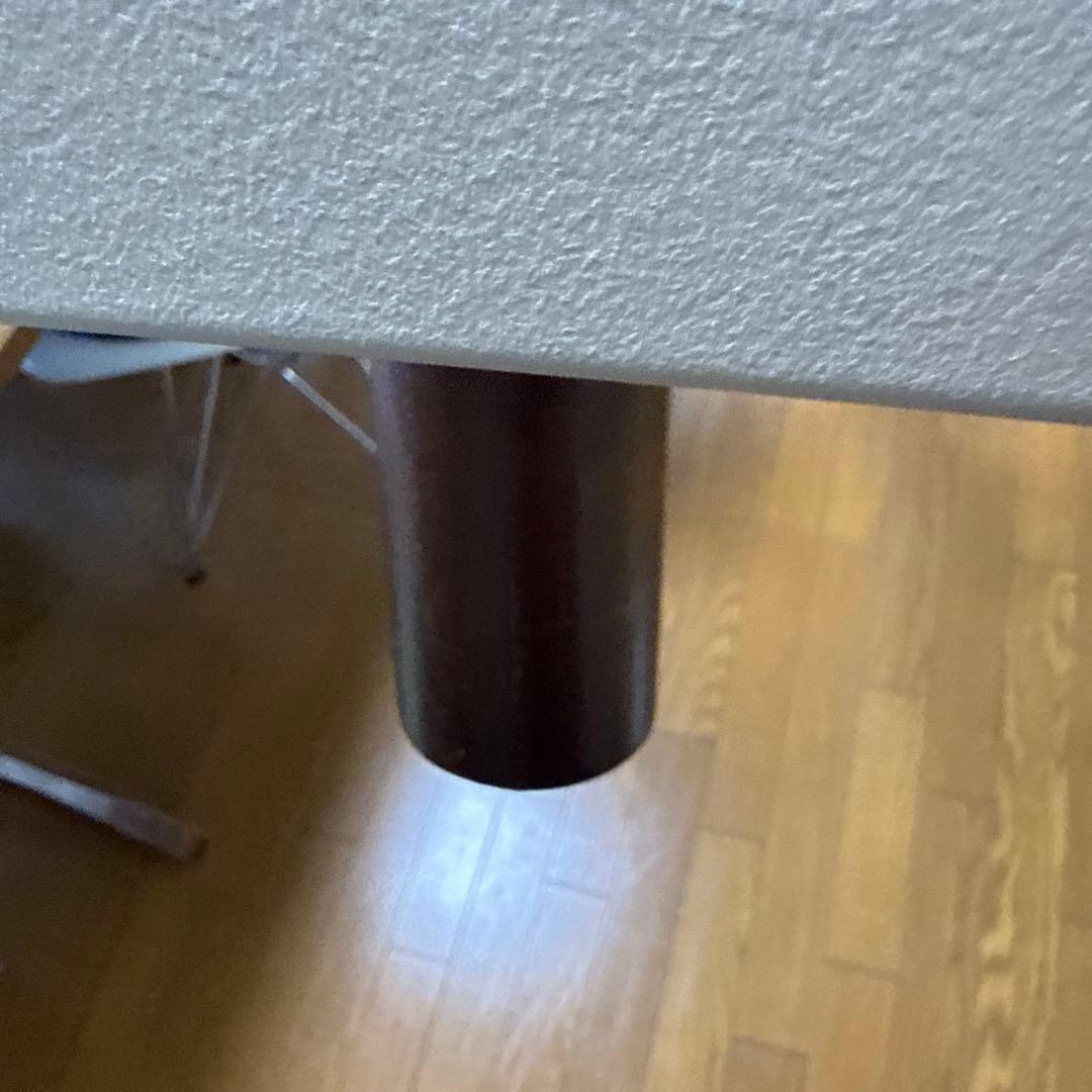 【直接引き渡し限定】無印スチールベッド シングル 脚付き