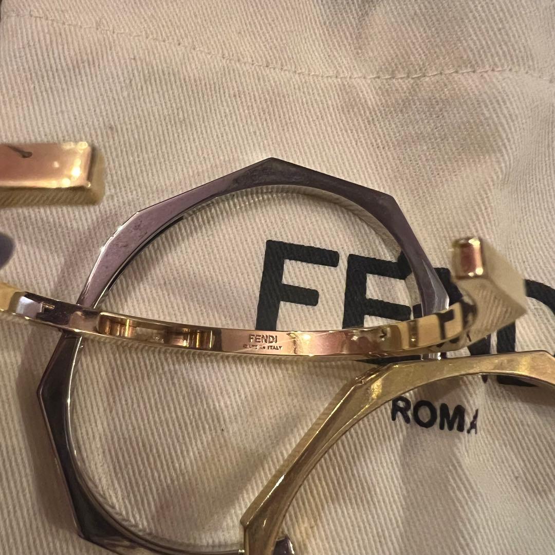 [希少] FENDI フェンディ　ブレスレット　3連バングル　MP2316