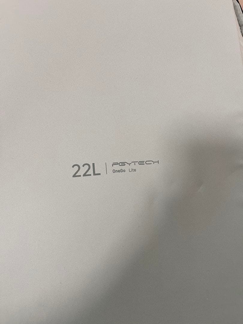 pgytech onego backpack 22L ブラック