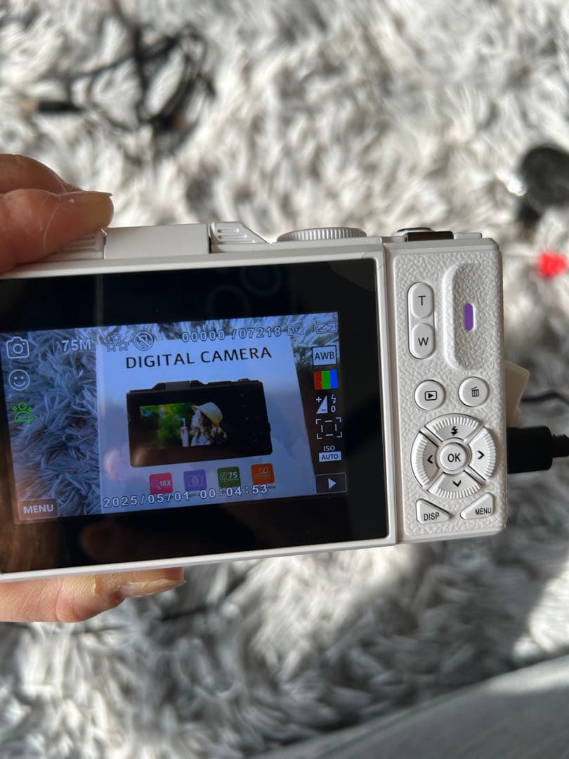 5K コンパクトデジタルカメラ ホワイト