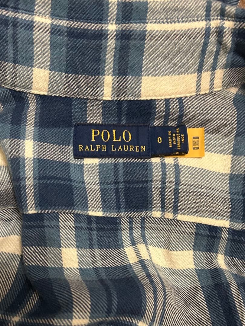 POLO RALPH LAUREN チェック柄シャツワンピースS