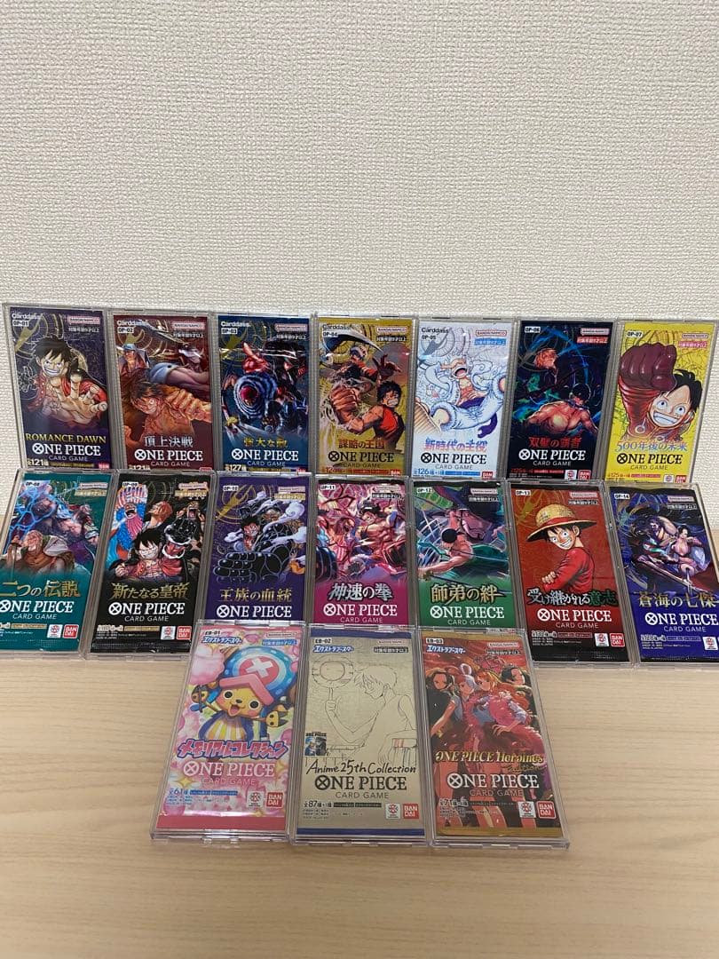 ONE PIECE トレーディングカードセット