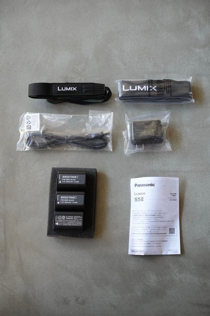 [美品] LUMIX S5 IIレンズ2本付き