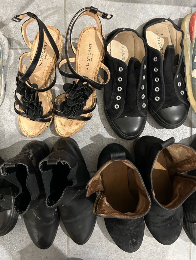 ss0529　運動靴　4足セット キッズスニーカーセット