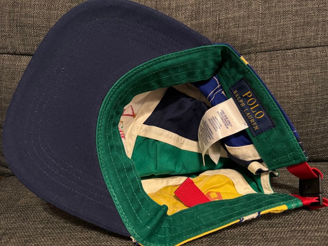 Ralph Lauren マルチカラーキャップ