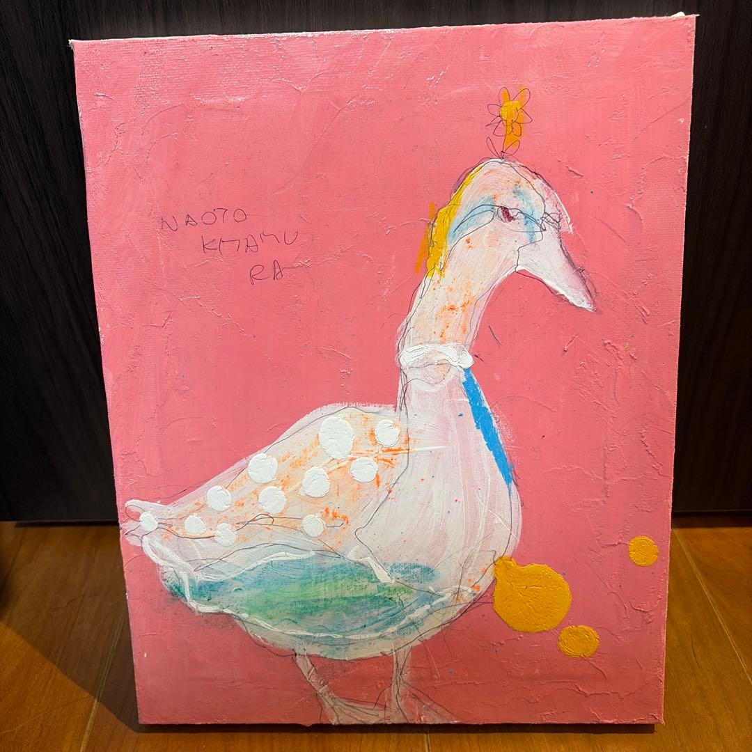 【専用】キタムラナオト　原画 鳥の絵画　NAOTO KITAMURA