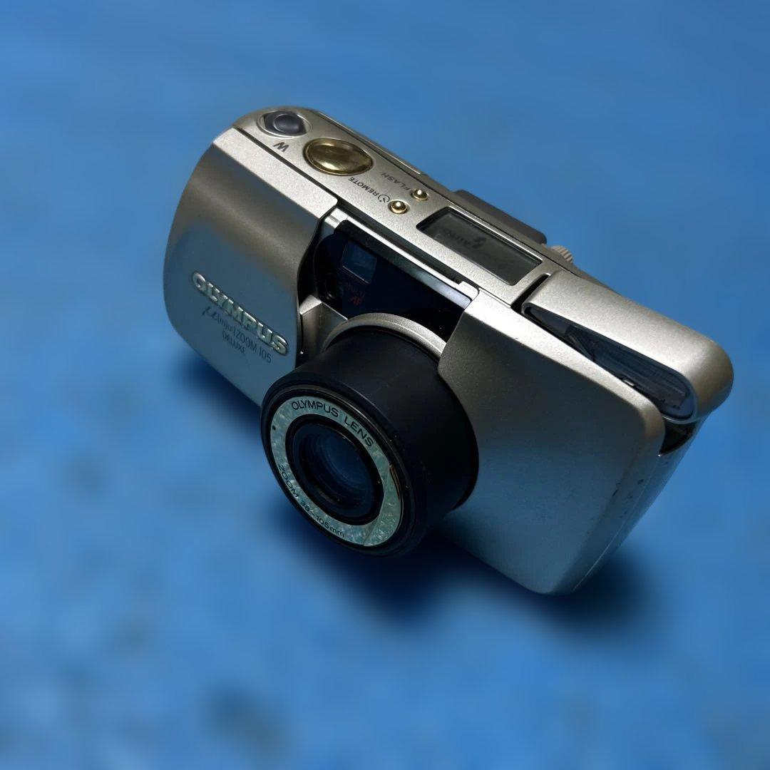 【OLYMPUS】μ[miu]ZOOM105 DELUXE ジャンク品‼️ カメラ