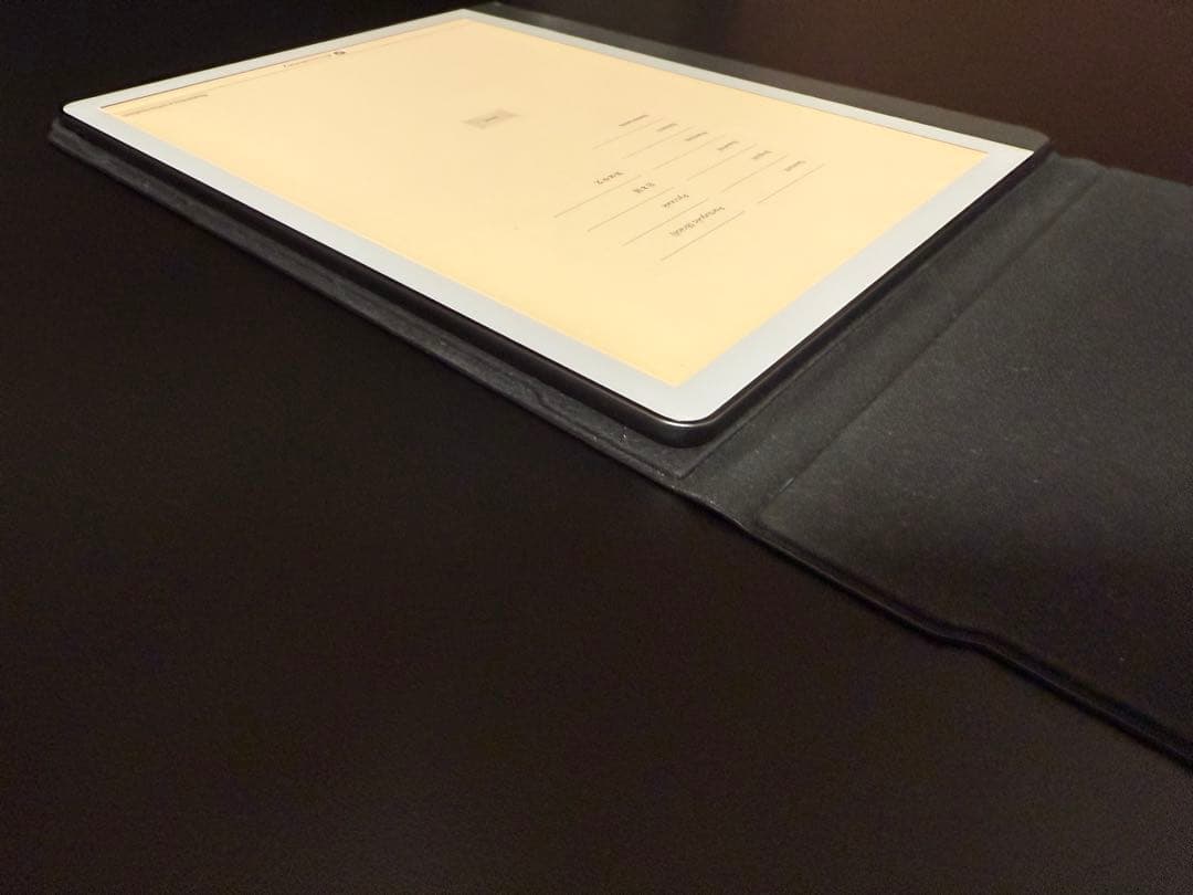 Kindle Scribe 2024 32GB 純正プレミアムレザーカバー