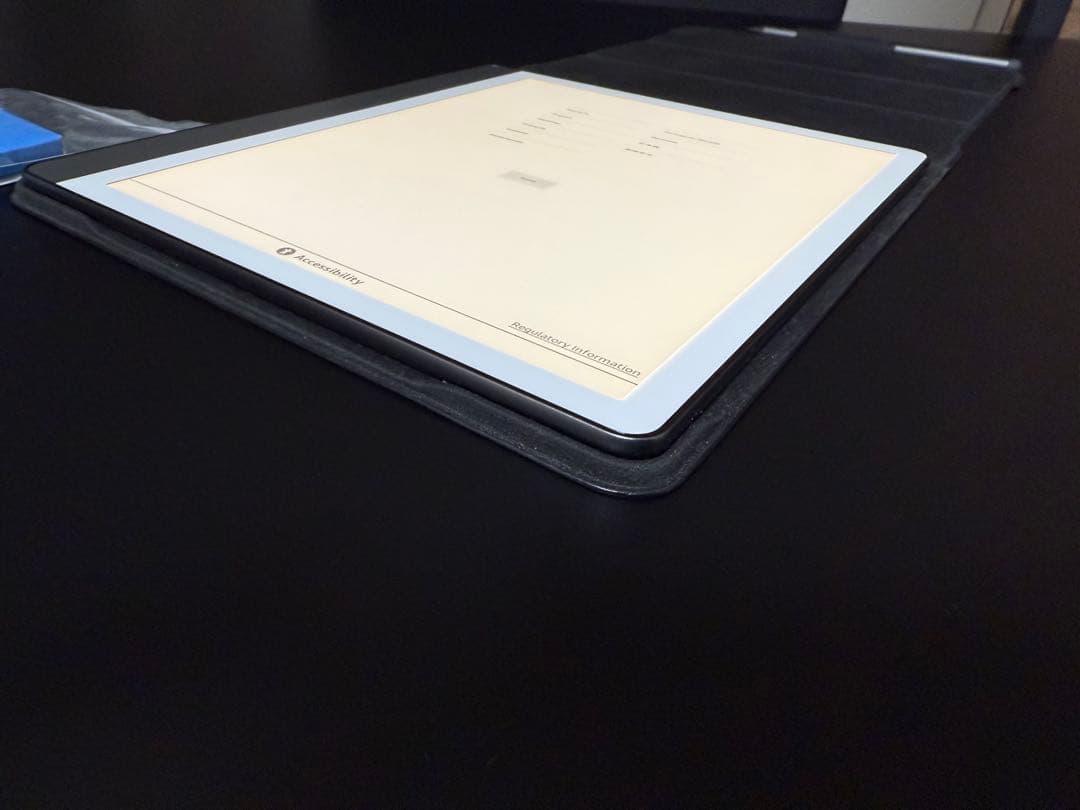 Kindle Scribe 2024 32GB 純正プレミアムレザーカバー