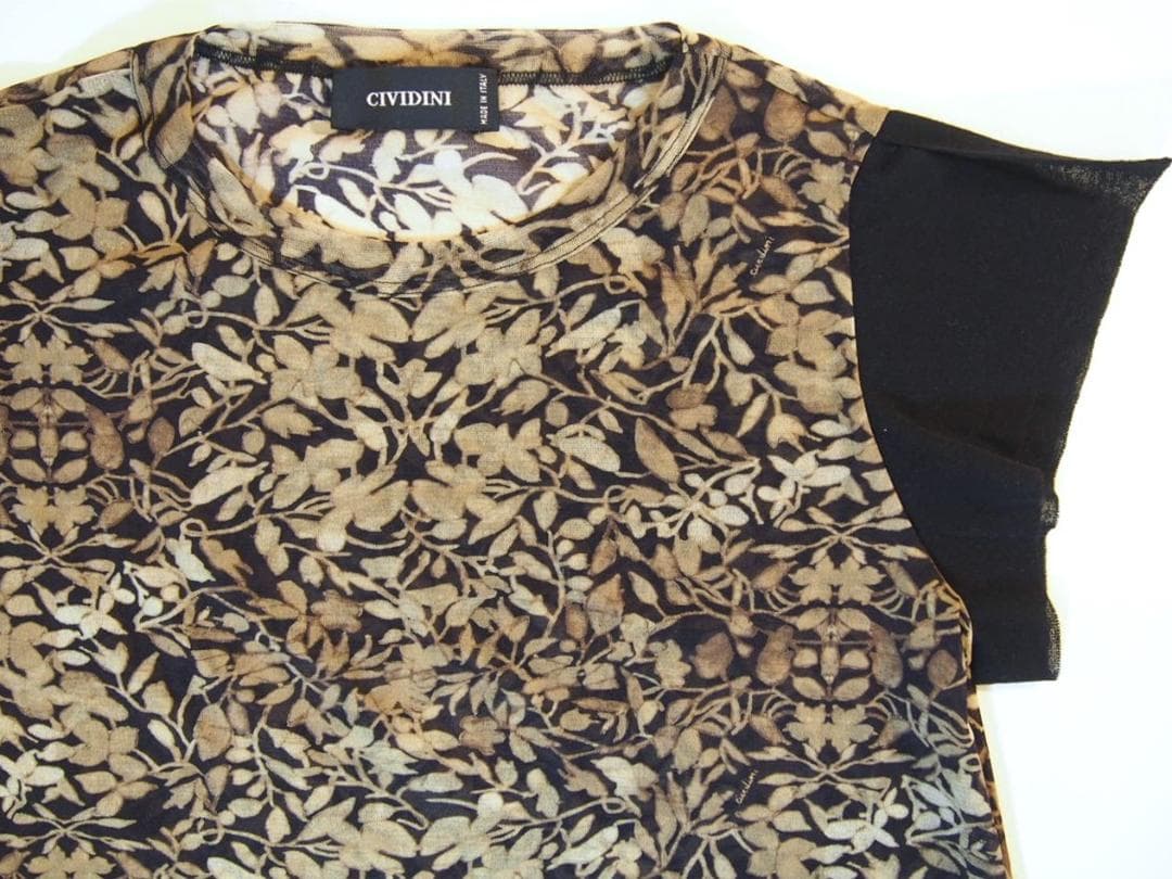 TOMOおまとめ★CIVIDINIボタニカルカットソーとオペルカパンプス