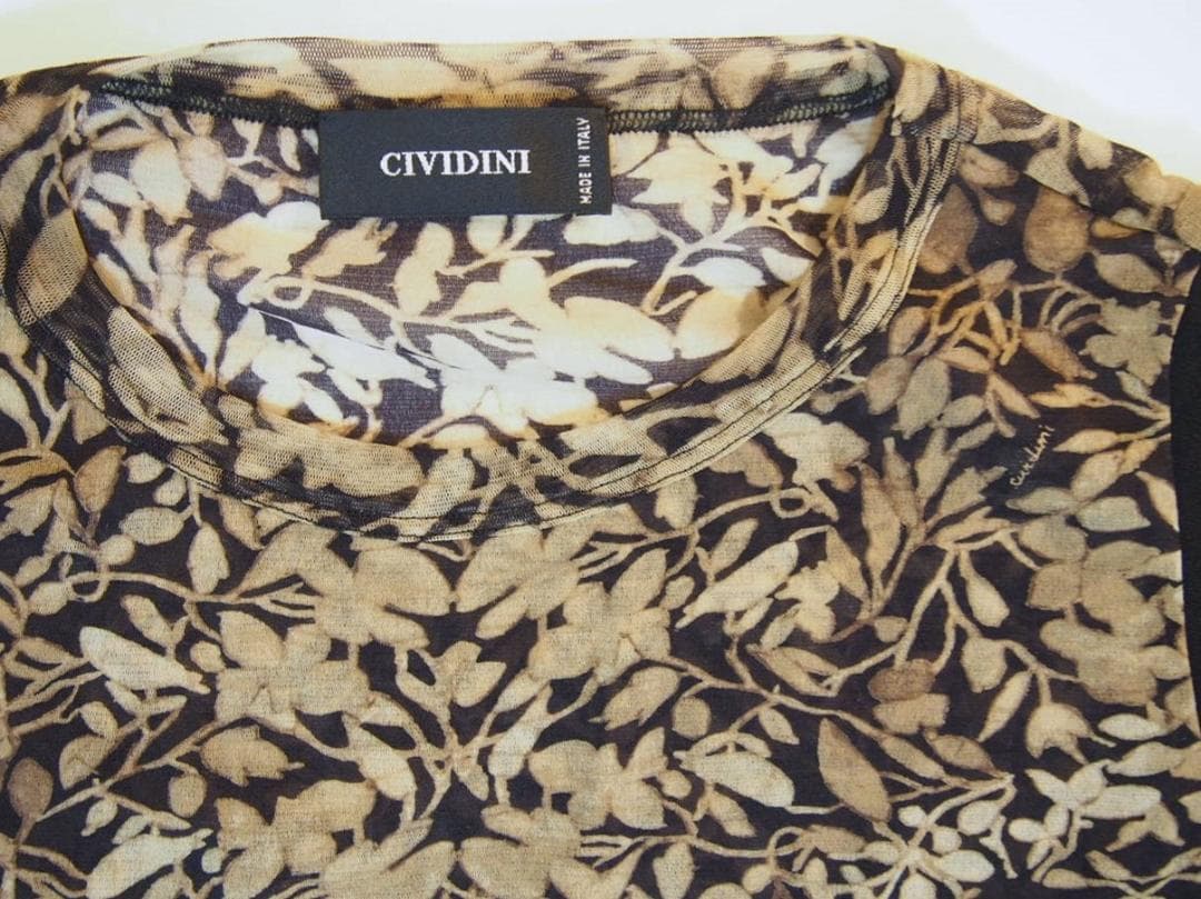 TOMOおまとめ★CIVIDINIボタニカルカットソーとオペルカパンプス